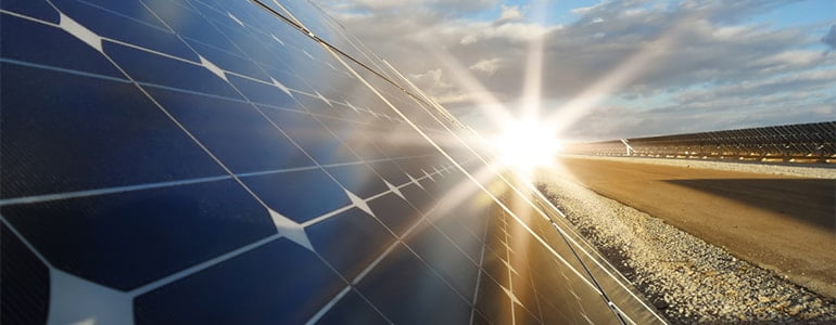 start of solar power